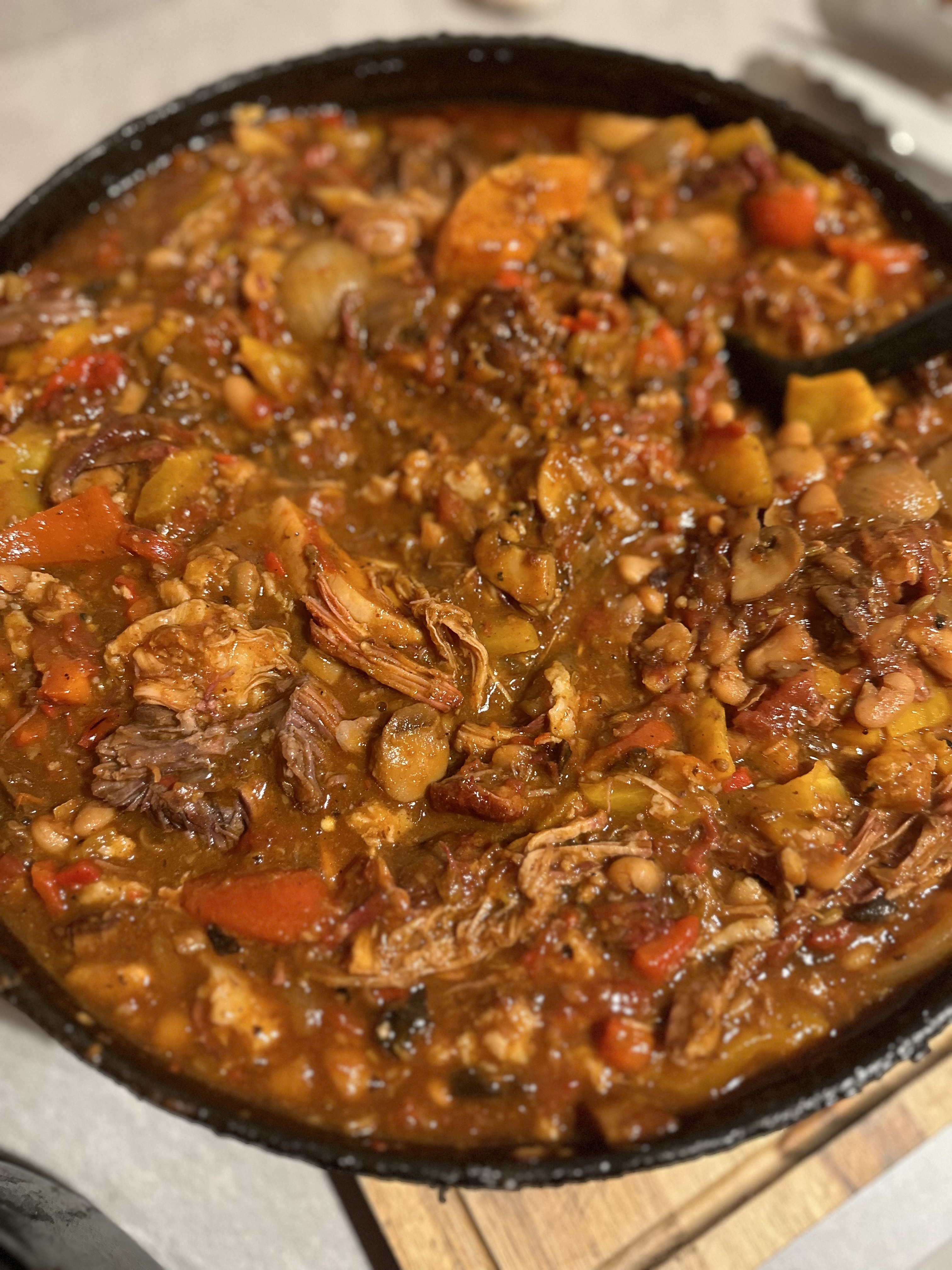 Low & slow chili con carne 